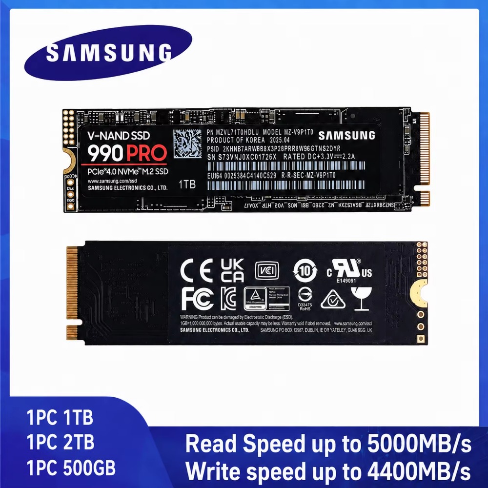 SAMSUNG 990 PRO M.2 2280 NVMe  - Samsung Ssd 990 Pro recension och pris