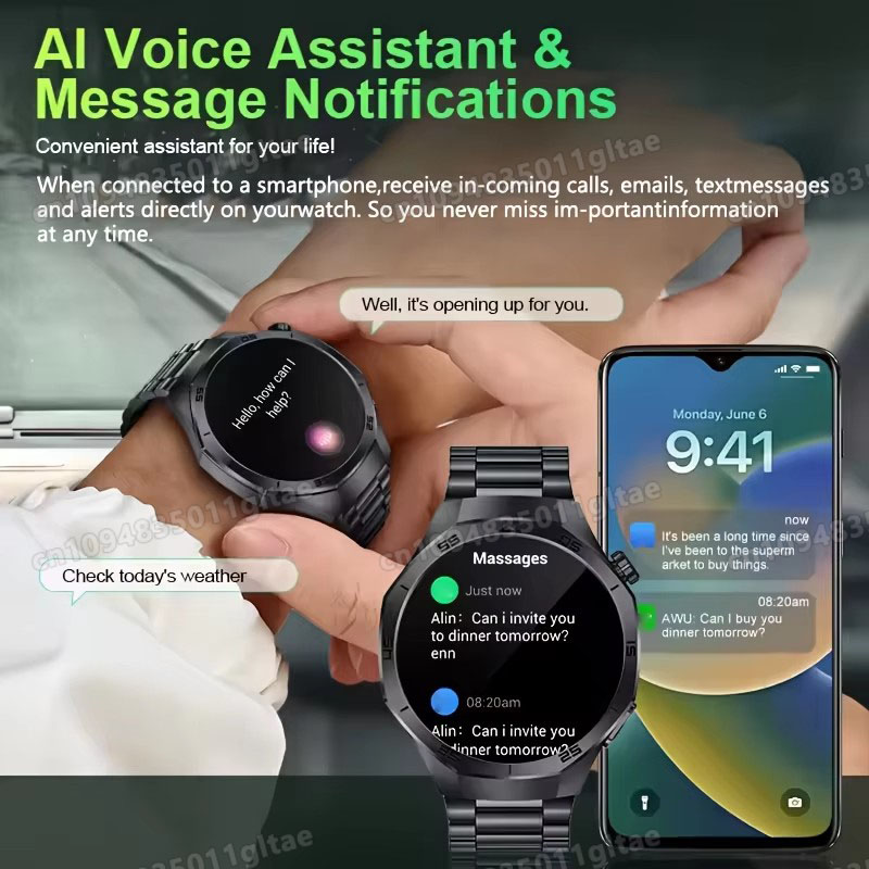 Smart Watch 6 Pro Men ECG Hear - Phase Esports & Gaming Festival recension och pris