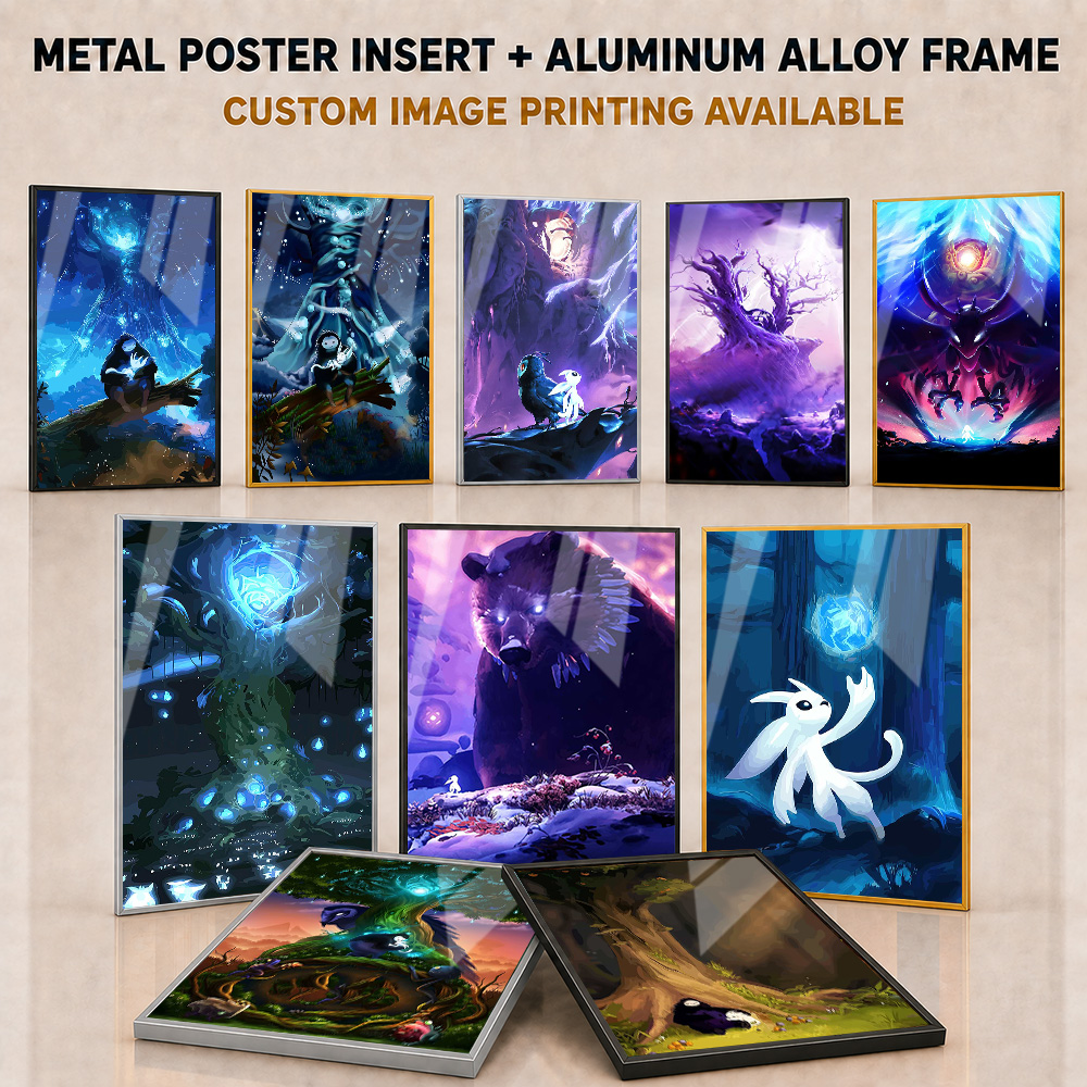 Ori Metal Posters With Aluminu - Video Gaming & Esports Usd Acc recension och pris